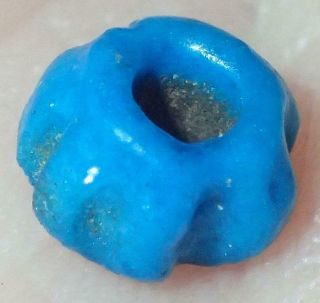 6mm Ancient Egyptian Amarna Faience Tiny Bead,  3300,  Years Old,  S1171