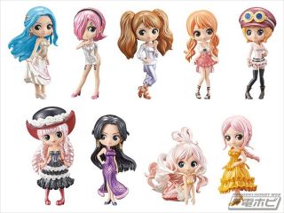 One Piece Q Posket Petit Girls Festival 9figures Complete Set Banpresto Japan