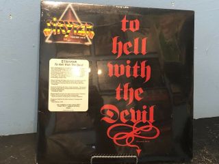Stryper To Hell With The Devil Rare Out Of Print Vinyl Lp Record 