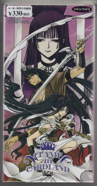 Clamp In Cardland Card Game Booster Part 4 Box Japanese