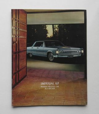 1967 Chrysler Large Brochure Imperial
