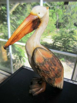 Large Resin Pelican Sea Bird
