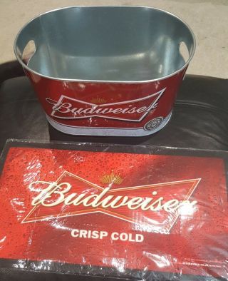 Budweiser Gift Set Pub/bar/mancave Items
