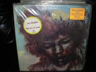 Jimi Hendrix Cry Of Love (rock) Rl Sticker