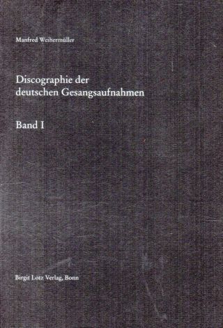60m.  Deutsche National Discographie - Dr.  Rainer Lotz - Three Volume Set