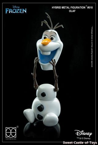 86Hero Herocross HMF 018 Hybrid Metal Disney Frozen Olaf Figuration 7