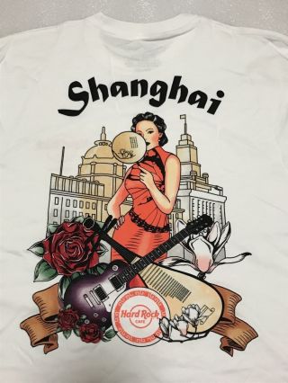 2016 China Shanghai Hard Rock Cafe " City Girl " T - Shirt