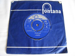 Bluesology - Come Back,  Baby - Rare 1965 Uk 7 " Vinyl 1st Pr Elton John Tf 594 Vg