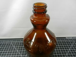 VINTAGE ANTIQUE CLOROX BOTTLE 10 inches tall EMBOSSED LETTERING Screw top 3