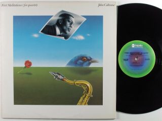 John Coltrane First Meditations (for Quartet) Abc/impulse Lp Nm