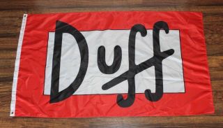 Duff Beer Banner Flag 3 