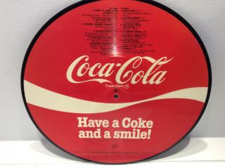 Coca Cola Have A Coke And Smile Picture Disc Lp Official 1980 Various Artists