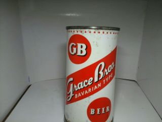 12oz Flat Top Beer Can (grace Bros.  Bavarian Type Beer) By The Same.