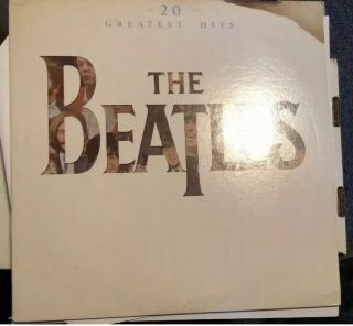 The Beatles 20 Greatest Hits Lp Vinyl 1982 Capitol Orig Sleeve