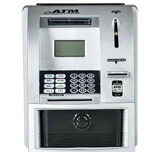 Rhode Island Novelty My Personal Atm Money / Coin Bank Machine With Digital D.