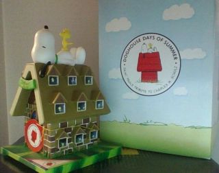 Peanuts Snoopy Superintendet Westland Giftware Doghouse Days Of Summer Figurine
