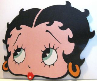 Betty Boop Die - Cut Head Placemat Or Wall Decor 30 