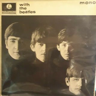 Rare Mono " With The Beatles " On Parlaphone With Inner Sleeve