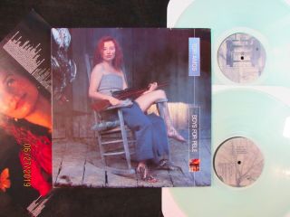 Tori Amos Boys For Pele Us 2 - Lp/insert Clear Colored Vinyl Nm -