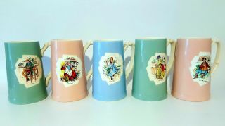 Charles Dickens Tankard Set Commissioned By The Bass - Worthington Group.