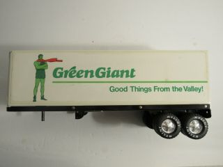 VINTAGE NYLINT GREEN GIANT GMC 18 WHEELER SEMI - TRUCK W/TRAILER 2
