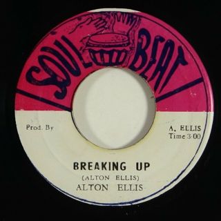 Alton Ellis " Breaking Up " Reggae 45 Soul Beat Mp3