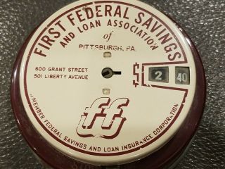 Vintage 1940s Add O Bank First Federal Savings Loan Pittsburgh PA 2