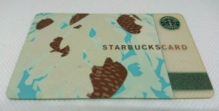 Starbucks Card Japan Very Rare Fir Tree Limited 2002: Pin Intact