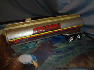 Vintage Nylint Pressed Steel Gas - a - Haul Tanker TRAILER ONLY 3