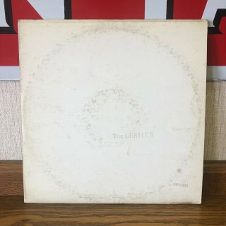 Rare The Beatles White Album Lp Low Number 0031338 Smbo - 101 Vinyl 1968 Stereo