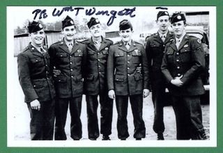 William Wingett Wwii Band Of Brothers 101st 506th Signed 4x6 Photo E17360