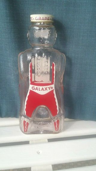 Vintage Space Age Bottle 1950 ' s - Spaceman/Robot Galaxy Syrup Bottle Bank 2