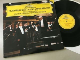 Dgg Digital Zimerman Brahms Piano Concerto Live Bernstein Ed1 Stereo 413 472 - 1