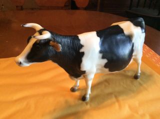 Vintage Traditional Breyer Milk Cow 382 Holstein Black And White