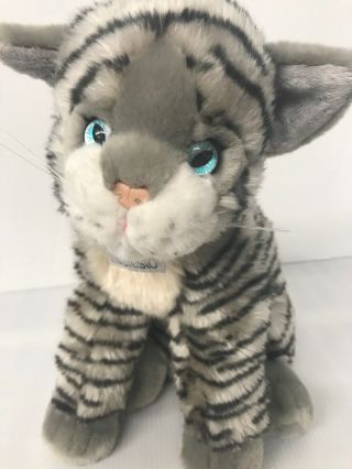Bayer Seresto Plush Stuffed Cat Promotional Animal 12” Gray Grey Stripes