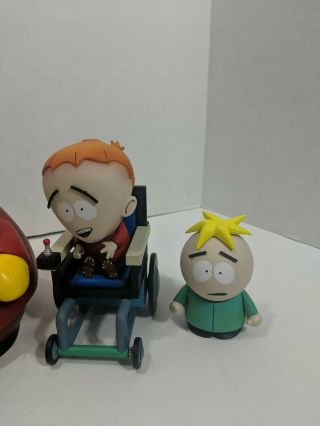 2006 Mezco South Park (5) Character Bundle Talking Eric Cartman,  Timmy,  Butters 4