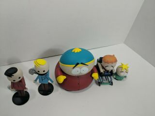 2006 Mezco South Park (5) Character Bundle Talking Eric Cartman,  Timmy,  Butters 8