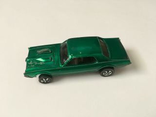 Hot Wheels Redline - 1968 Custom Cougar In Spectraflame Green.