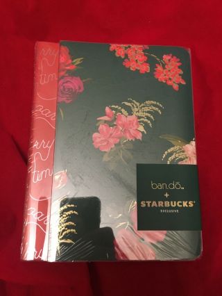 Starbucks Ban.  Do Set Of 2 Notebooks Bando Yes Fun Exclusive Limited Edition