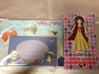 Fruits Basket Vintage Rare Hana To Yume In 2001 Appendix Diary Letter Paper Set
