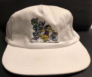 1990s Cartoon Network Hanna Barbera Snapback Hat Cap Wally Gator Top Cat Pixie