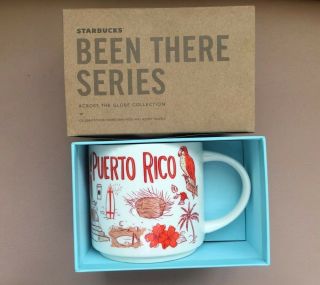 Starbucks Puerto Rico Coffee Mug (2018) Been There Series 14oz