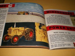 1952 Minneapolis Moline Pheasant Hunt Calendar Tractor Brochure Paxton Illinois 6