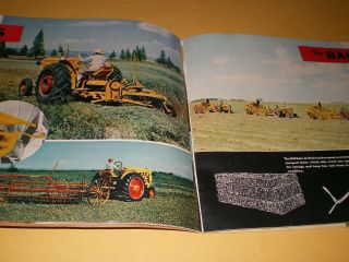 1952 Minneapolis Moline Pheasant Hunt Calendar Tractor Brochure Paxton Illinois 8