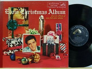 Elvis Presley Christmas Album Rca Loc - 1035 Vg,  /ex