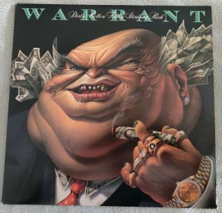 Warrant - Dirty Rotten Filthy Stinking Rich - 1989 - Vinyl Lp
