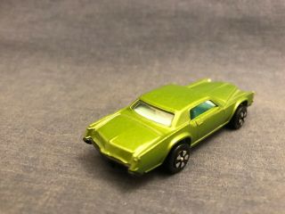 Vintage PLAYART CADILLAC ELDORADO Light Green / Olive El Dorado Toy Car Rare 5