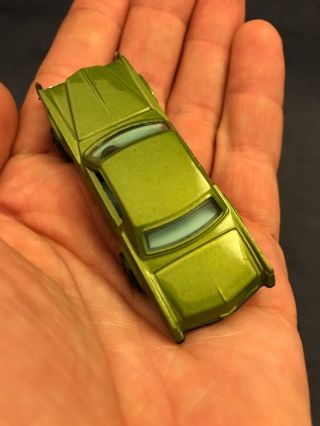 Vintage PLAYART CADILLAC ELDORADO Light Green / Olive El Dorado Toy Car Rare 7