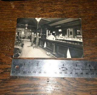 Antique RPPC Old Milwaukee,  Wisconsin Saloon w/Old Bag & Cigar Ad Posted 1910 3