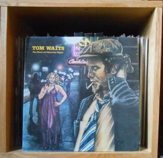Tom Waits ‎the Heart Of Saturday Night 1974 Lp Vinyl Asylum 7e - 1015 Ex/ex